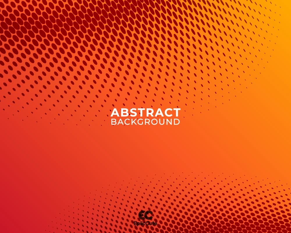 ภาพพื้นหลัง abstract ลายจุดแพทเทิลสีส้มสไตล์โมเดิร์น
