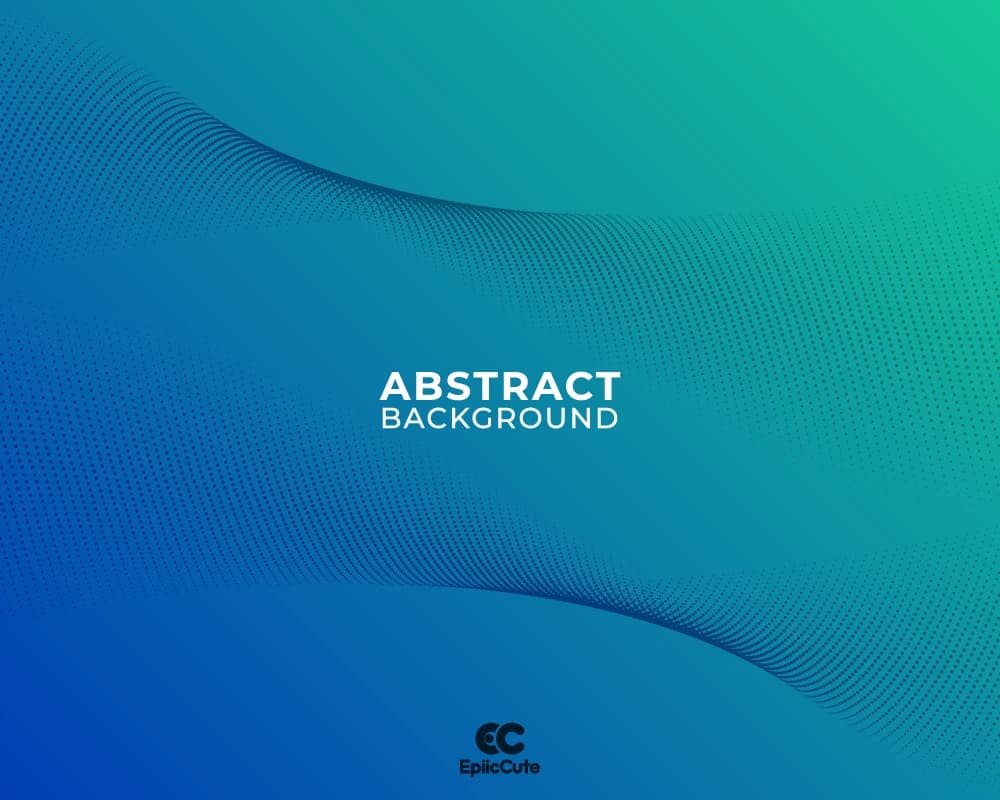 ภาพพื้นหลัง abstract ลายจุดแพทเทิลสีฟ้าหยกสไตล์โมเดิร์น - view 1