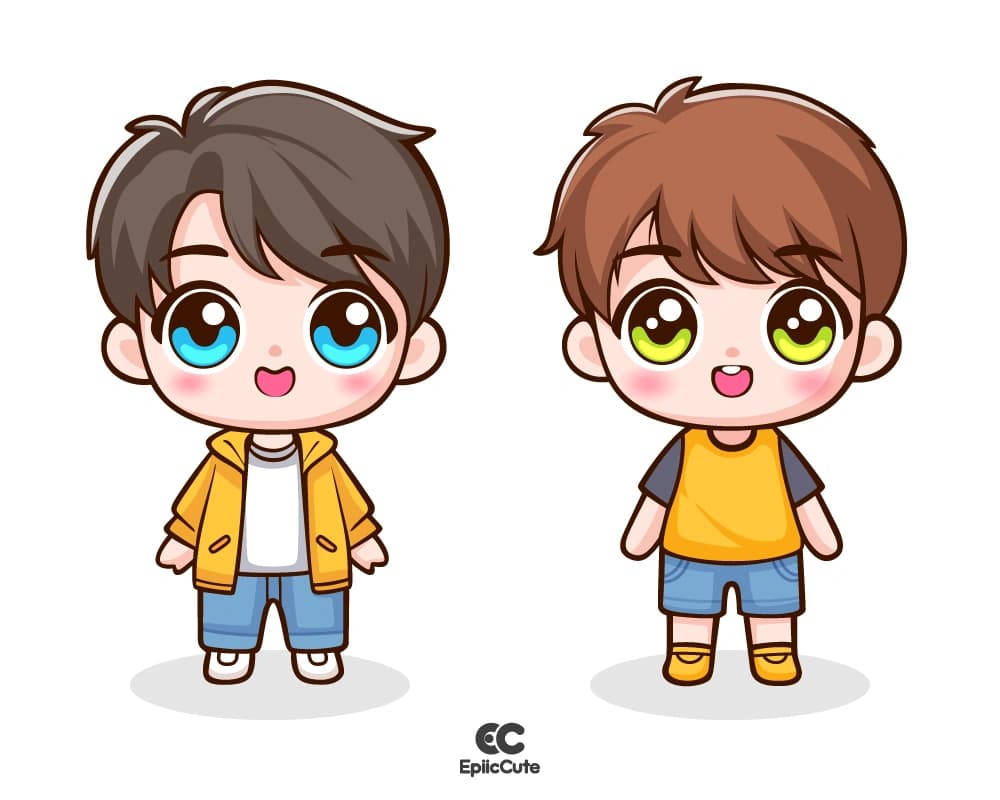 เด็กชายน่ารัก ตากลมโต ยิ้มแย้มร่าเริง - view 1
